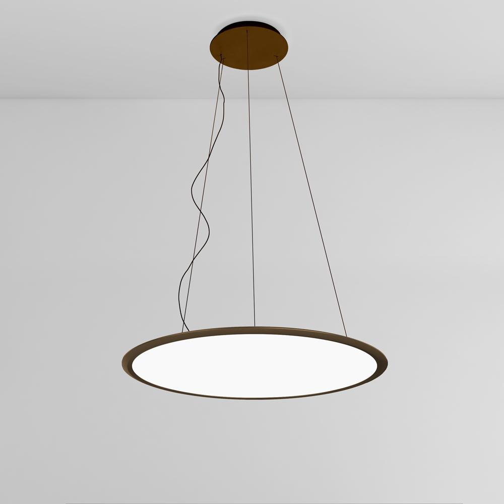 Artemide 1999168A-EXT Discovery Suspension LED 42.5W 30K 90CRI Dimmable 2-Wire Bronze Ext 19Ft