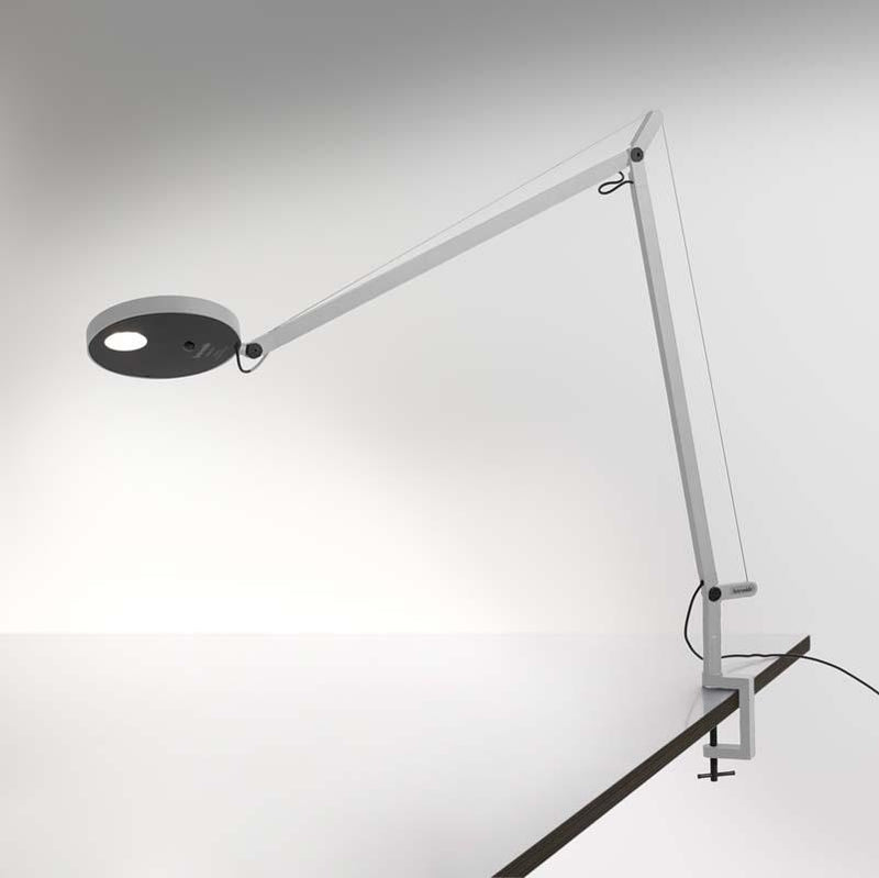 Artemide DEM10-C Demetra 9.2W LED Dimmable Table Light with Clamp - Seginus Lighting