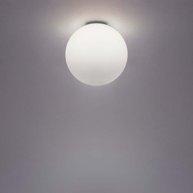 Artemide 011 Dioscuri Max 100W E26 White Wall/Ceiling Light 120V - Seginus Lighting