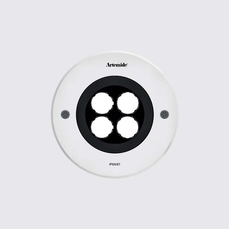 Artemide T4088W150 Ego 8W LED 150 Round Outdoor Ceiling Recessed Downlight 120V - Seginus Lighting