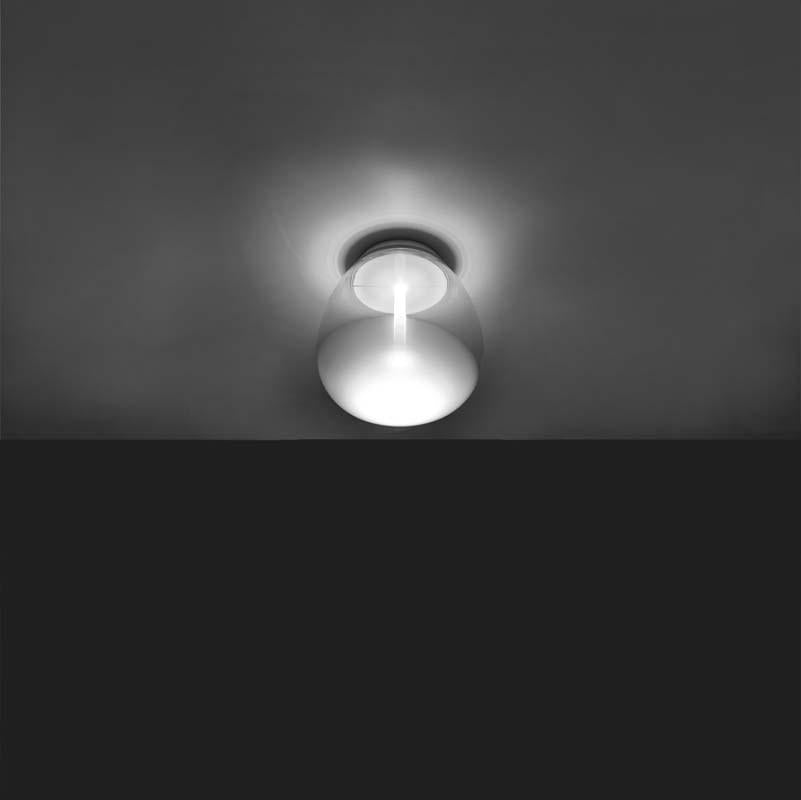 Artemide 1818A Empatia LED White Wall/Ceiling Light - Seginus Lighting