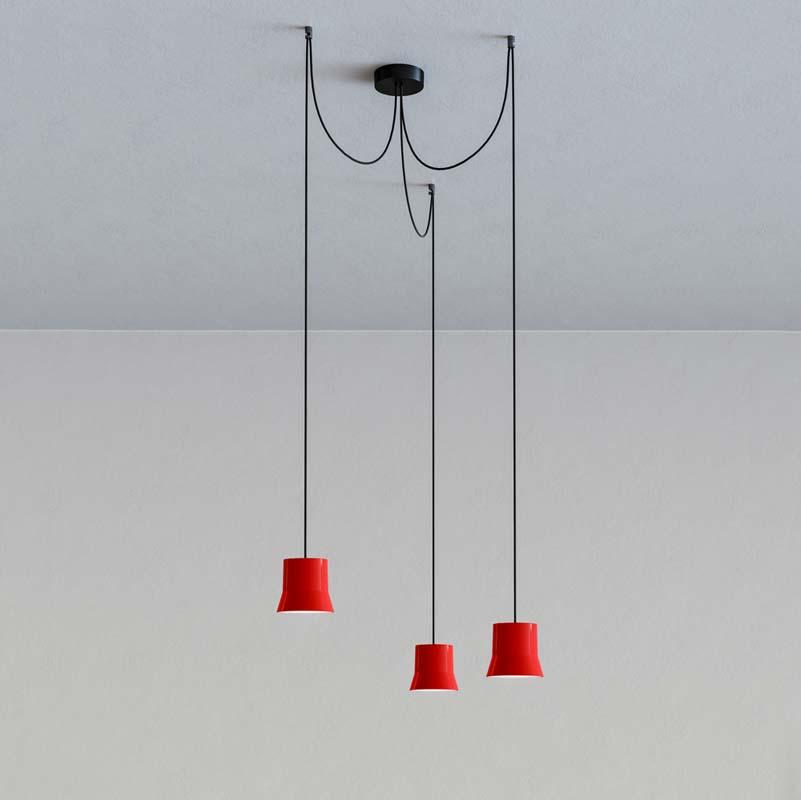Artemide 02320 Gio 2-Wire Dimmable Suspension Cluster LED Light 120V - Seginus Lighting