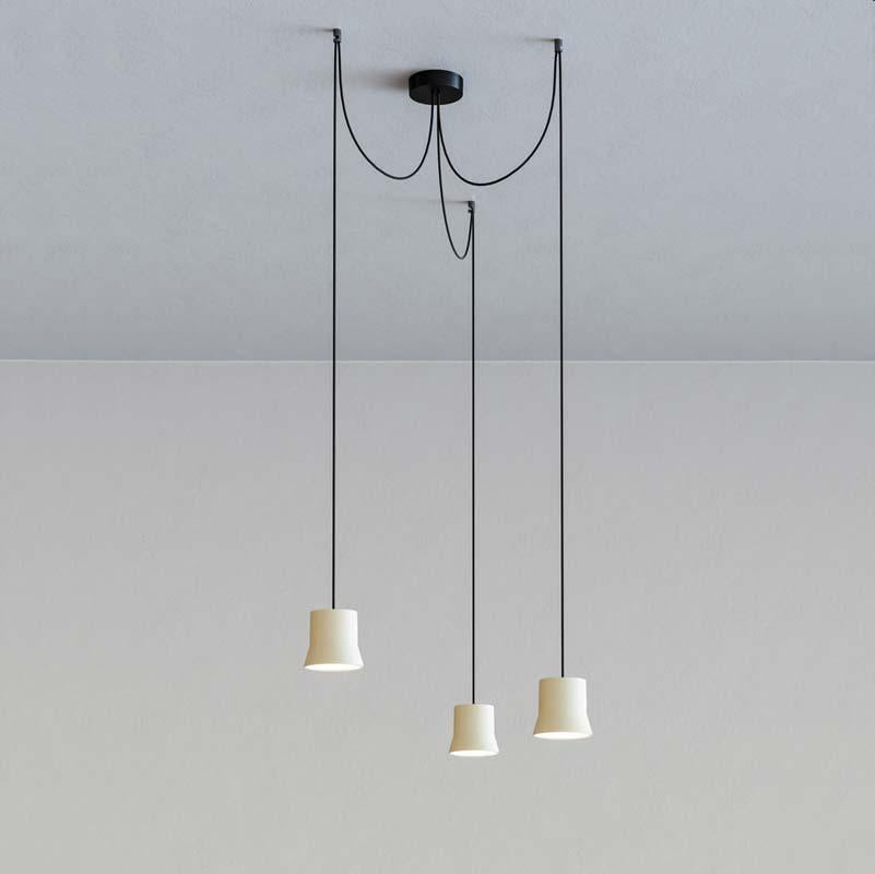 Artemide 02320 Gio 2-Wire Dimmable Suspension Cluster LED Light 120V - Seginus Lighting