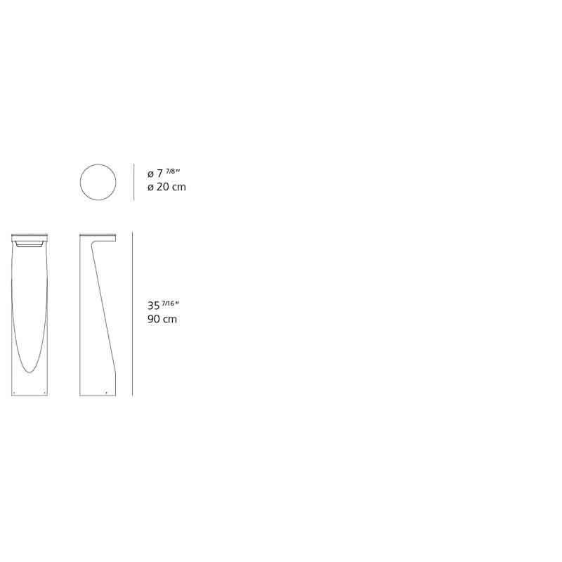 Artemide T085 Ippolito 15W LED Outdoor Floor Light - Seginus Lighting