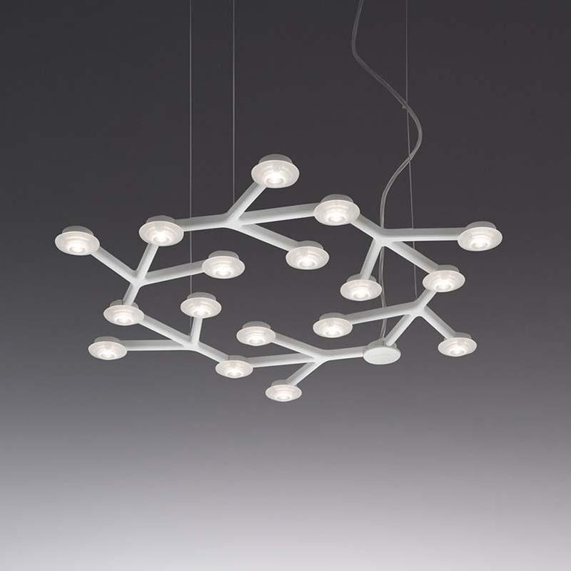 Artemide 1575058A LED Net Circular LED Suspension Light - Seginus Lighting