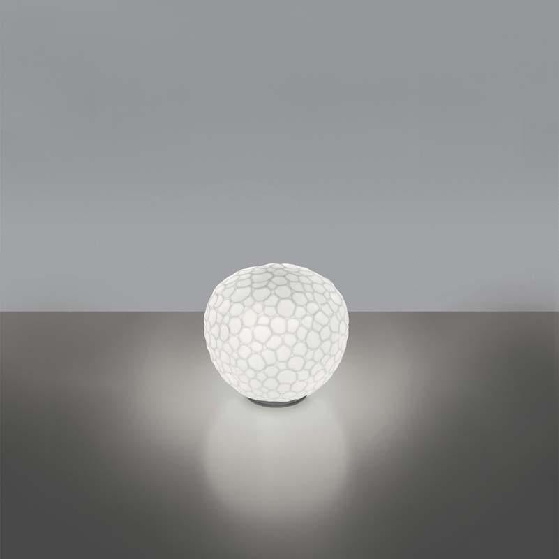 Artemide 1703118A Meteorite Max 4W E12 White 15 Inch Table Light - Seginus Lighting