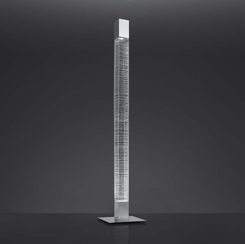 Artemide 1835015A Mimesi 42W+3W LED Chrome Floor Light 120V - Seginus Lighting