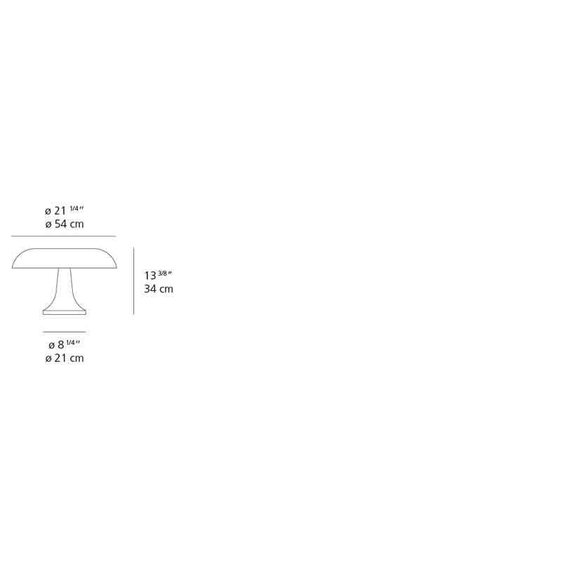 Artemide 00560 Nesso Max 4X25W E12 Table Wall Light 110V - Seginus Lighting