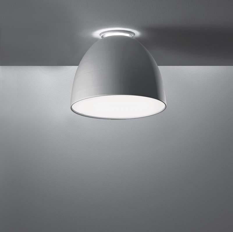 Artemide A2465 Nur 2-Wire Dimmable 28W LED Mini Ceiling Light - Seginus Lighting