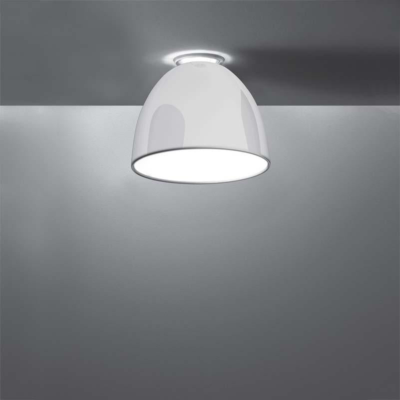 Artemide A2466 Nur Gloss 28W LED 2-Wire Dimmable Mini Ceiling Light - Seginus Lighting