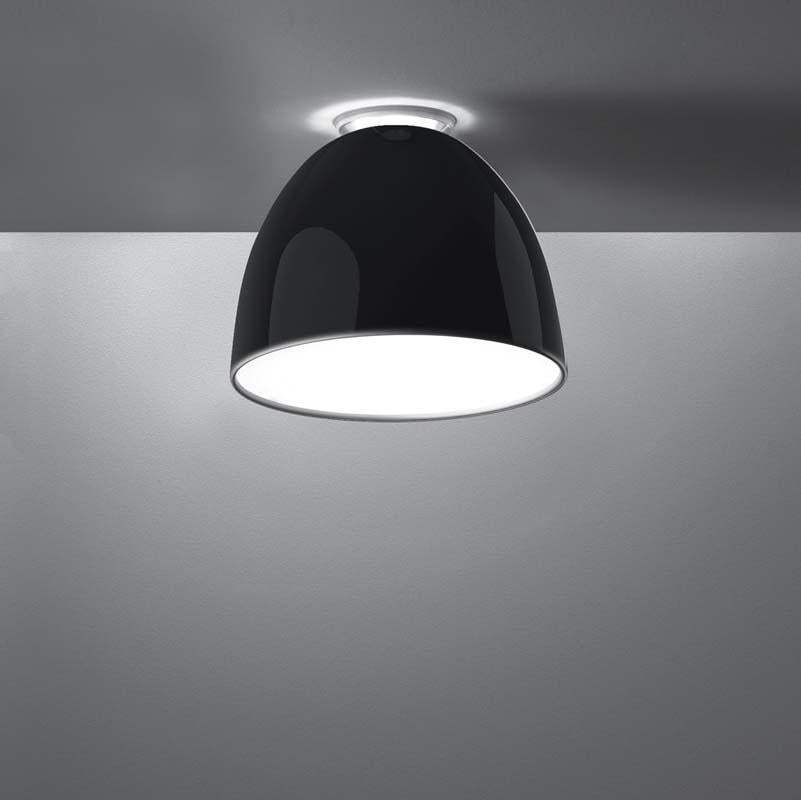 Artemide A2466 Nur Gloss 28W LED 2-Wire Dimmable Mini Ceiling Light - Seginus Lighting