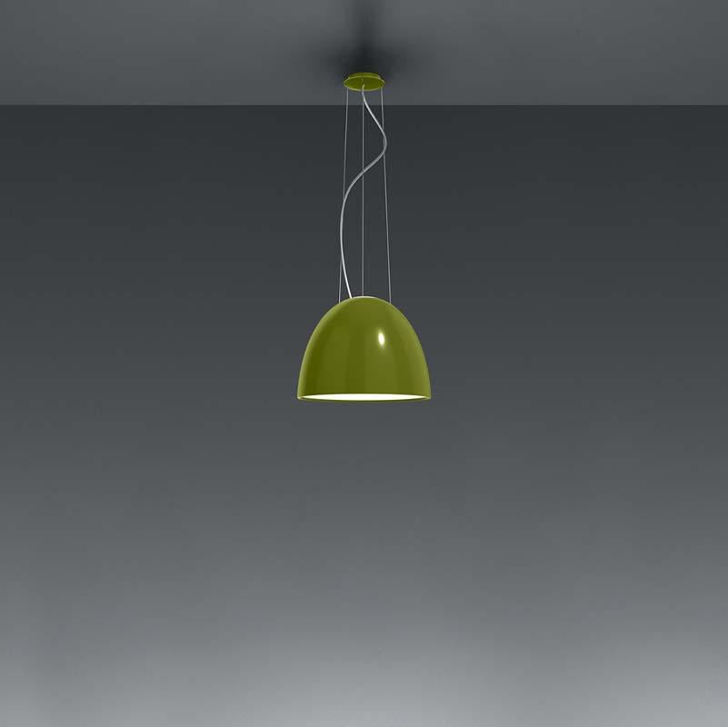 Artemide A2464 Nur Gloss 28W LED 2-Wire Dimmable Mini Suspension Light - Seginus Lighting