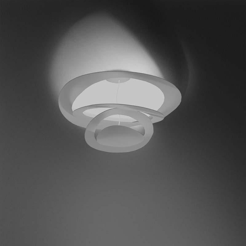 Artemide 1255 Pirce 2-Wire Dimmable 28W LED White Mini Ceiling Light - Seginus Lighting