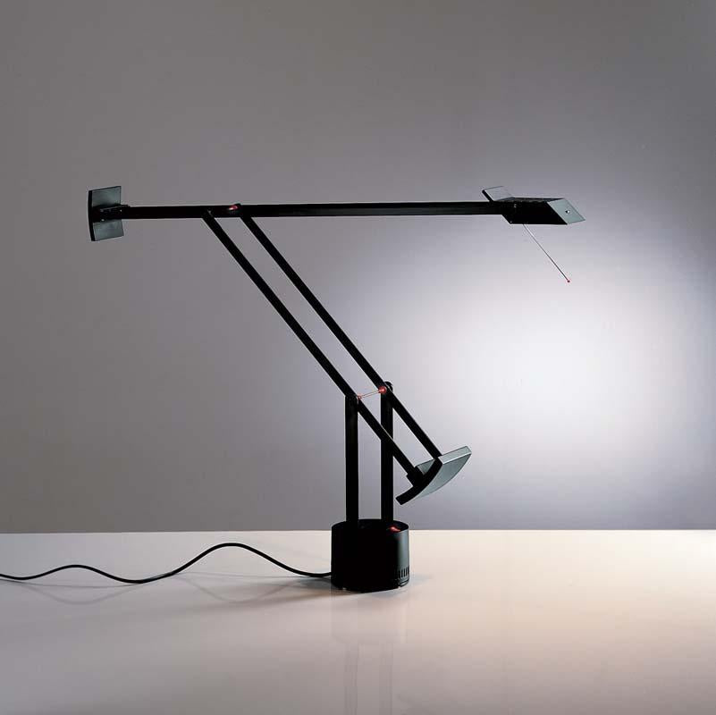 Artemide A009045 Tizio 50W Black Classic Table Hal Light - Seginus Lighting