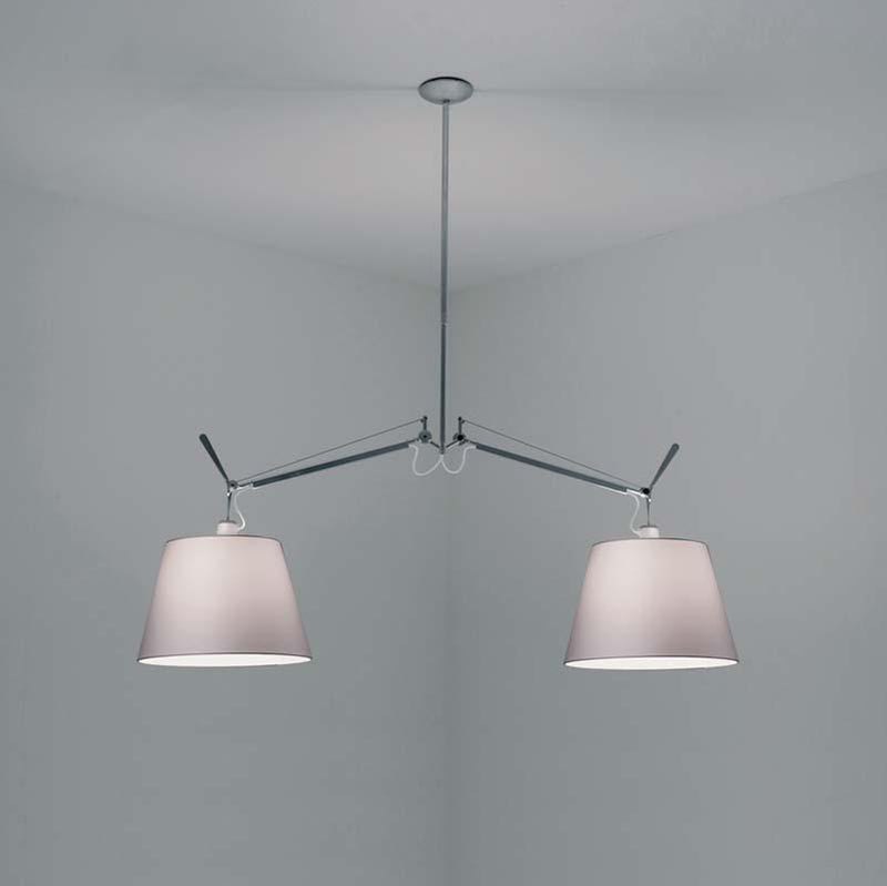 Artemide TOL10 Tolomeo 150W Double Shade Suspension Light - Seginus Lighting