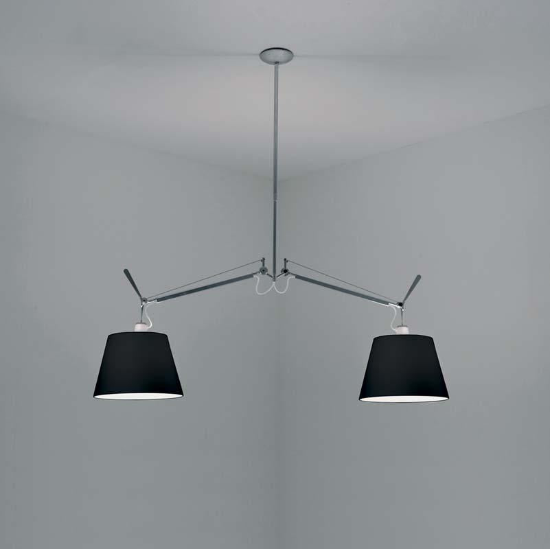 Artemide TOL10 Tolomeo 150W Double Shade Suspension Light - Seginus Lighting