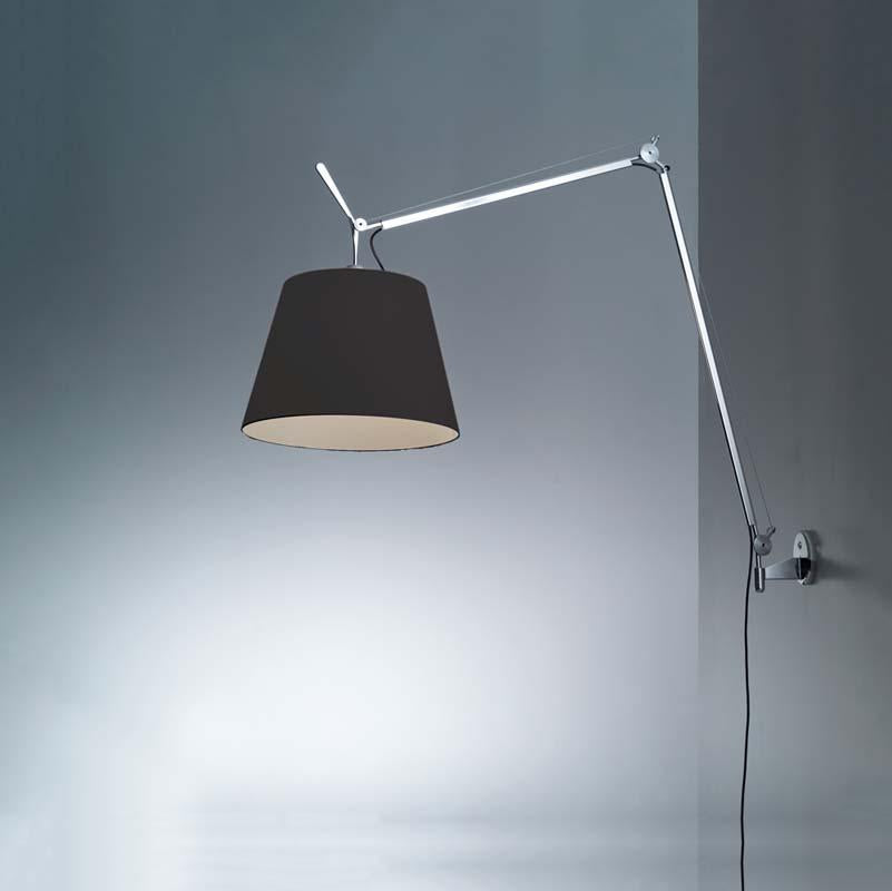 Artemide TLM11 Tolomeo Mega Max 150W E26 Aluminum Wall Light - Seginus Lighting