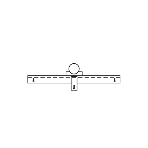 Atlas Lighting 3-Light Sports Light Crossarm Bracket 500-070G