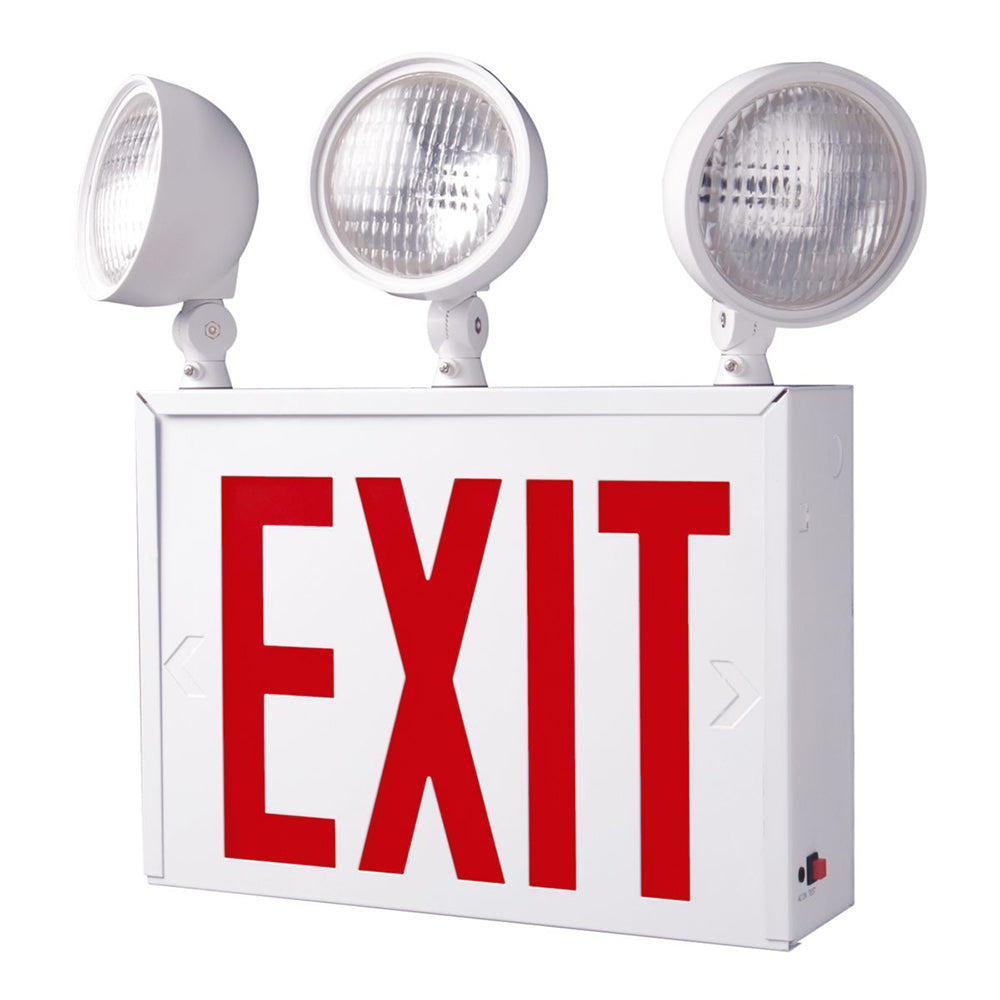 Atlite RCS Series Steel Exit/Emergency Combo Light