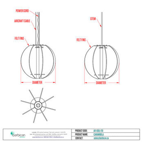 Barbican Lighting Carambola