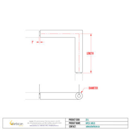Barbican Lighting HPC&trade; | L Weld