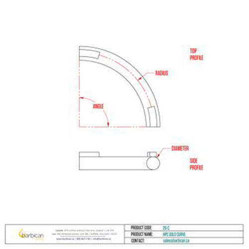 Barbican Lighting HPC Solo Curve