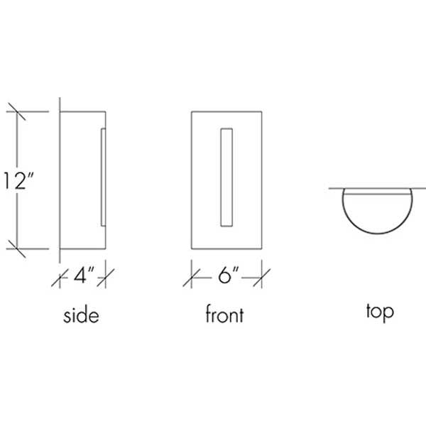 Basics 15343 Outdoor Wall Sconce By Ultralights Lighting Additional Image 1