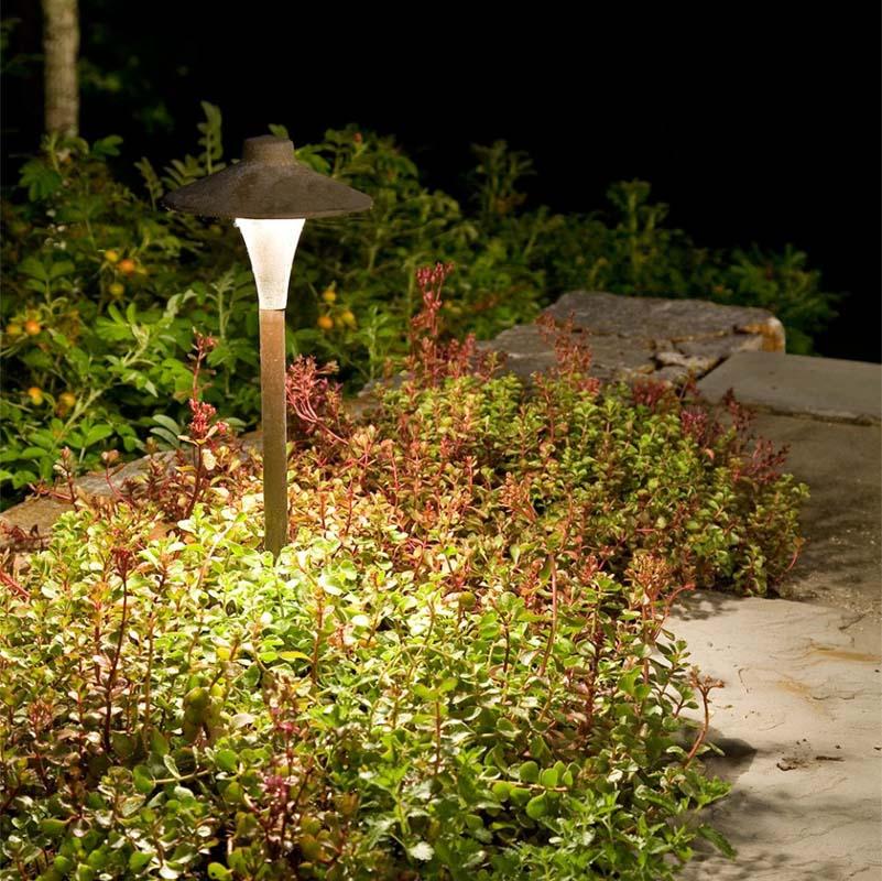CCH1CB WBK (25W) Classic Small China Hat Area/Path Light By Cast Lighting