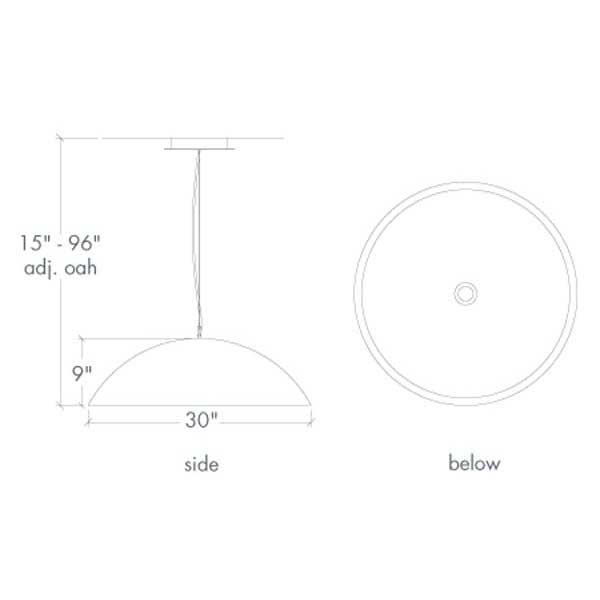 Cirrus 17382 Indoor/Outdoor Pendant By Ultralights Lighting Additional Image 2