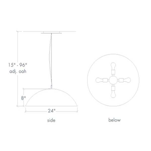 Cirrus 17383-24 Indoor/Outdoor Pendant By Ultralights Lighting Additional Image 5