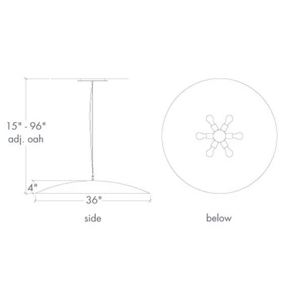 Cirrus 17385-36 Indoor/Outdoor Pendant By Ultralights Lighting Additional Image 4