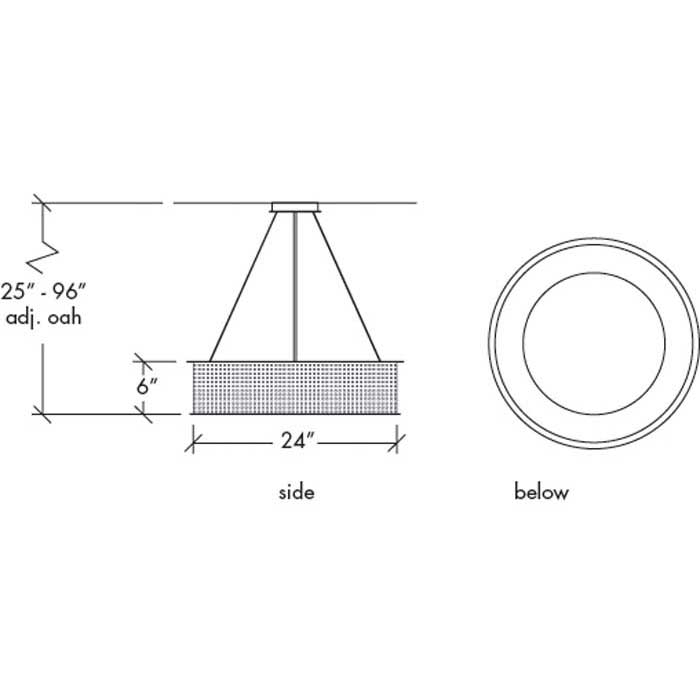 Clarus 14308-SM Indoor/Outdoor Stem Mount Pendant By Ultralights Lighting Additional Image 3