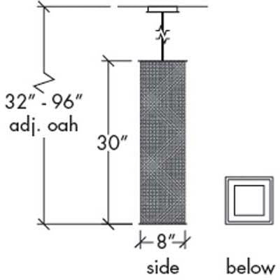Clarus 14314-SM Indoor/Outdoor Stem Mount Pendant By Ultralights Lighting Additional Image 3