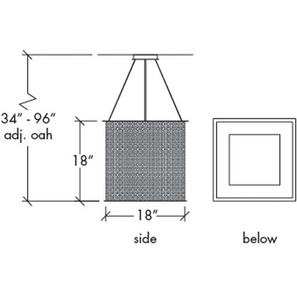 Clarus 14318-SM Indoor/Outdoor Stem Mount Pendant By Ultralights Lighting Additional Image 3