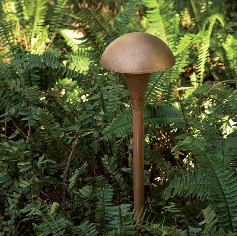 CMU1CB WBK (25W) Classic Small Mushroom Area/Path Light By Cast Lighting