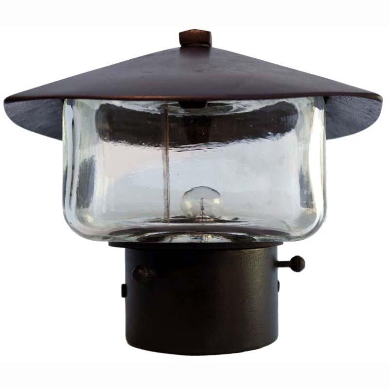 Coe Studios GL Solid Bronze Garden Lamp with Bayonet LED - Seginus Lighting