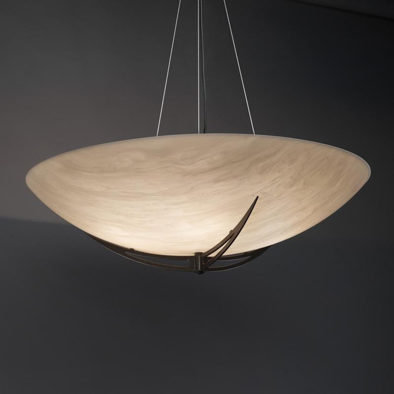 Compass 11203-36-SFM Indoor/Outdoor Semi Flush Mount Pendant By Ultralights Lighting