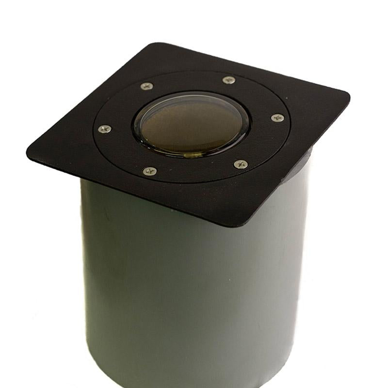 CopperMoon Lighting CM.360 Brass In-Ground Light Ring and Top Plate