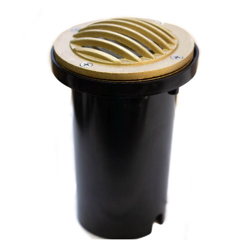 CopperMoon Lighting CM.370-G Mini Brass Well Light Grate & PVC