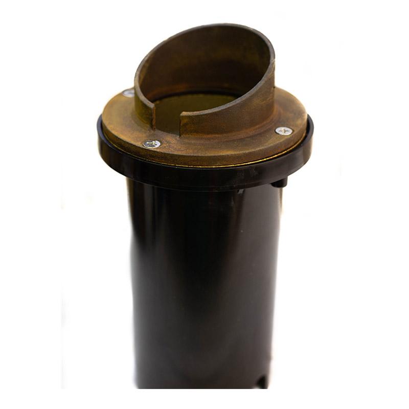 CopperMoon Lighting CM.370 Mini Brass Well Light Shroud & PVC