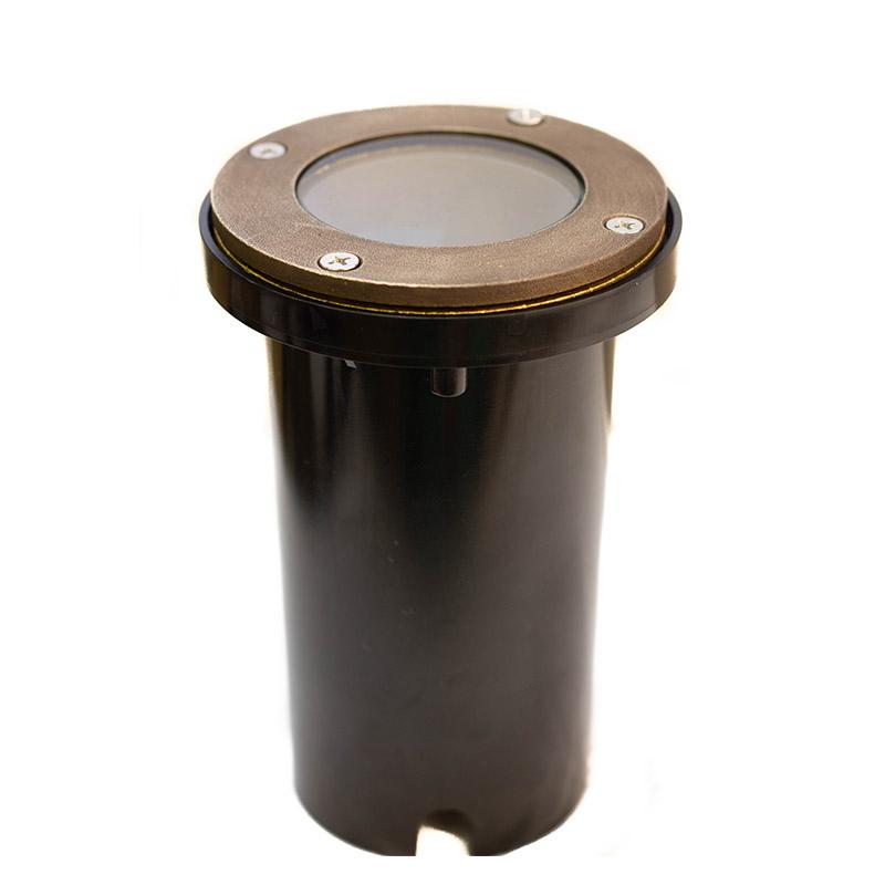 CopperMoon Lighting CM.370-R Mini Brass Well Light Ring & PVC