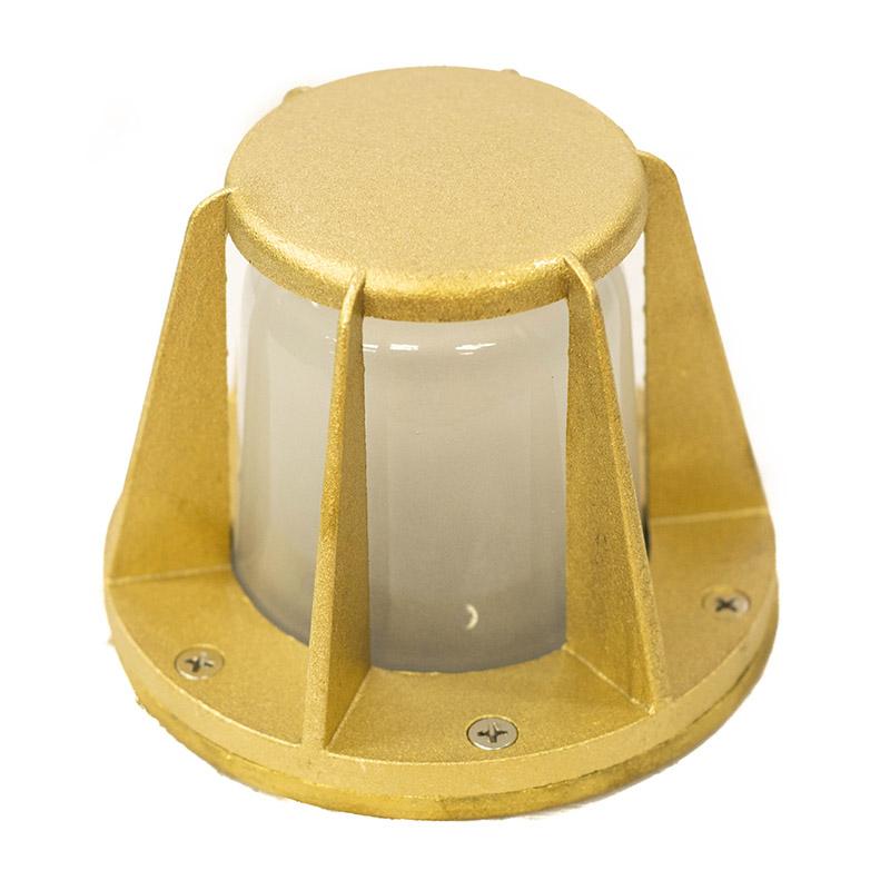 CopperMoon Lighting CM.392 Brass Well Light Beacon, High Profile Top