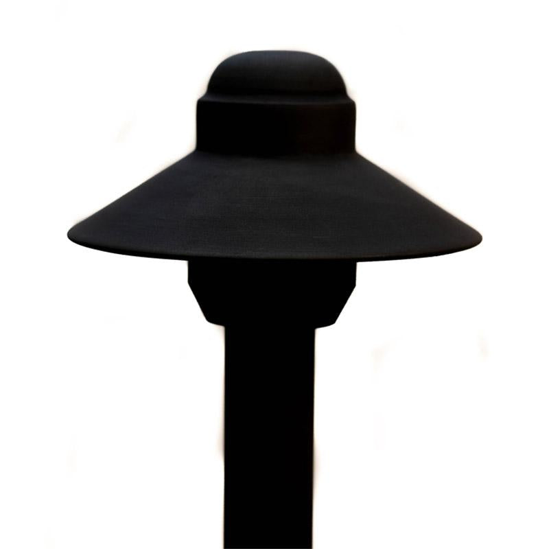 CopperMoon Lighting CM.4017 Copper 4Inch Path Light Top, 14.75 Inch x 3-4Inch Copper Stem With Stake