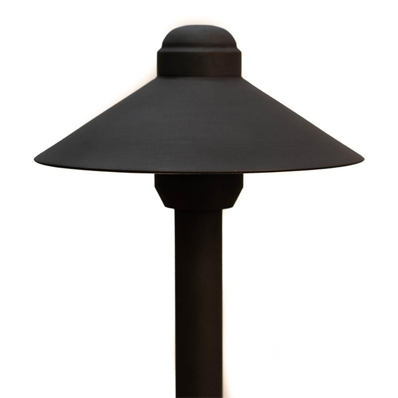 CopperMoon Lighting CM.6014 Copper 6Inch Path Light Top 10.75Inch X 3-4Inch Copper Stem With Stake