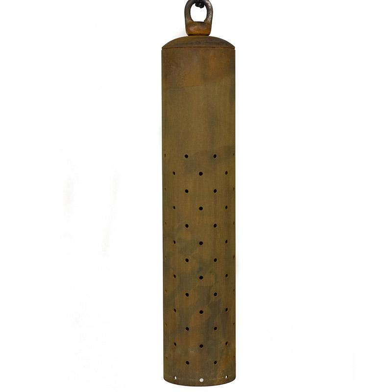 CopperMoon Lighting CM.620 Copper & Brass 10Inch Hanging Pendant Light Perforated Holes