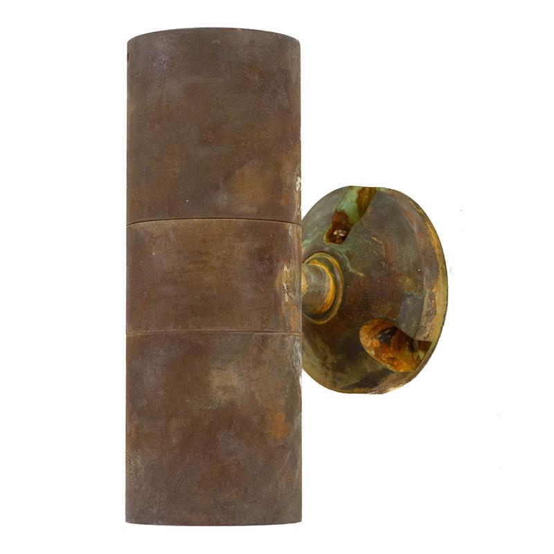 CopperMoon Lighting CM.675 Up-Down Raw Brass Outdoor Wall Light For MR16