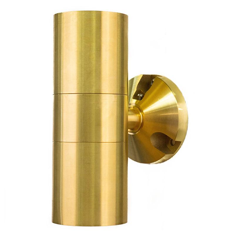 CopperMoon Lighting CM.675 Up-Down Raw Brass Outdoor Wall Light For MR16