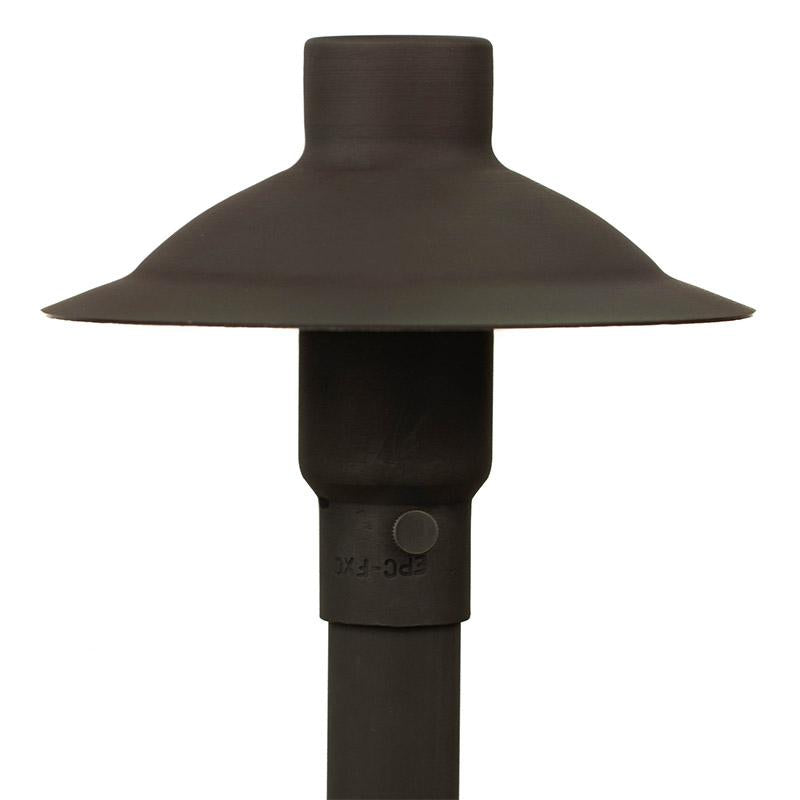 CopperMoon Lighting CM.700-20 Copper 6Inch Path Light Top 20Inch Copper Stem With Stake