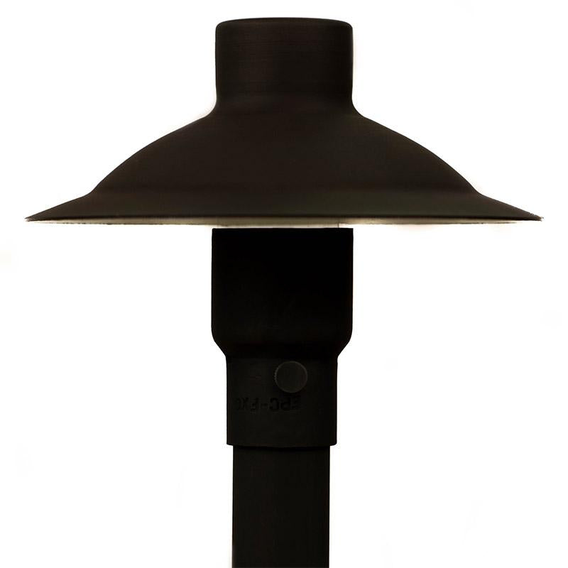 CopperMoon Lighting CM.700-20 Copper 6Inch Path Light Top 20Inch Copper Stem With Stake