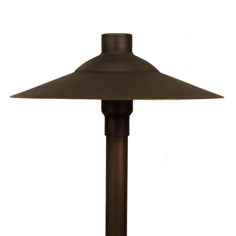 CopperMoon Lighting CM.750-20 Copper 11Inch Path Light Top 20Inch Copper Stem With Stake